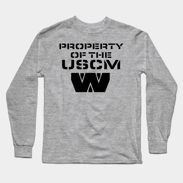 Property of the USCM Long Sleeve T-Shirt by Spatski